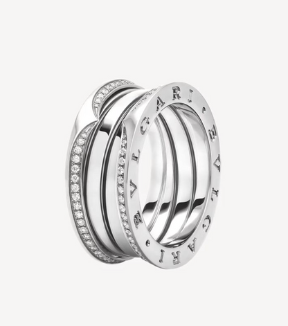 [✨Rose💎]BAGUE ZÉRO 1 OR DIAMANT