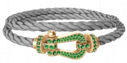 [✨ローズ💎]クローバー 5モチーフ ダイヤモンド パープルカルセドニー ブレスレット シルバー