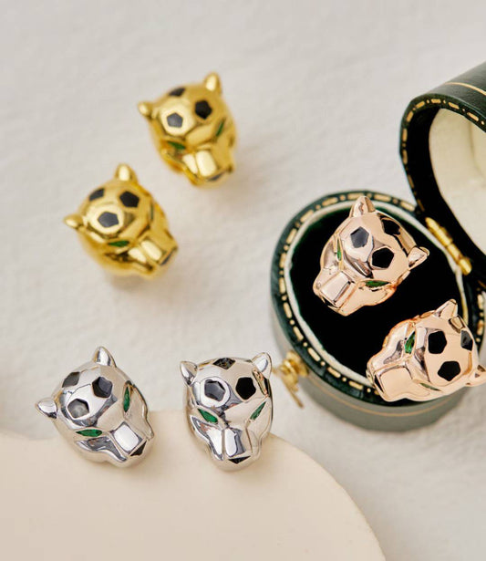 [✨Rose💎】CHRRTAH-PRINT STUD EARRINGS, THREE COLORS