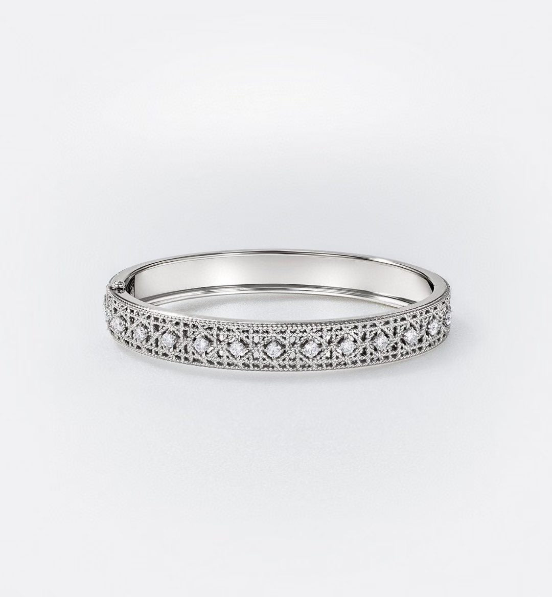 [✨Rose💎】2026 WOVEN-PATTERN BRACELET SET WITH FULL DIAMOND INLAY THREE-COLORS