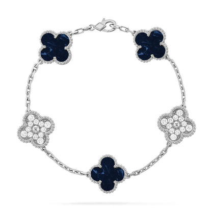 [✨Rose💎]CLOVER 5 MOTIF PIETERSITE BRACELET COLLECTION