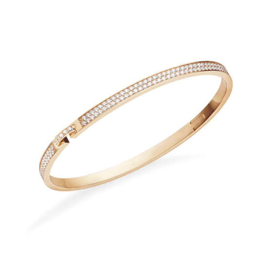 [✨Rose💎]LIENS VIDENCE BRACELET PAVÉ DIAMANTS