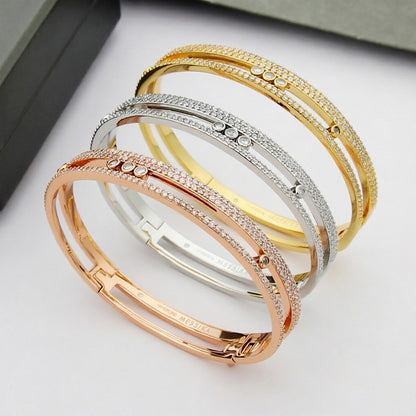 [✨Rose💎]Move Romane pav茅 bangle
