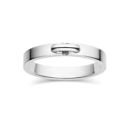 [✨Rose💎]BAGUE ALLIANCE LIENS VIDENCE 3MM