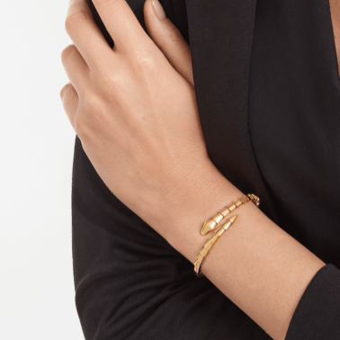 [✨Rose💎]BRACELET EN OR SERPENTI VIPÈRE