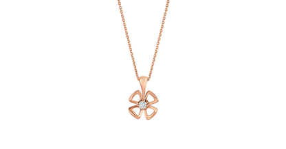 [✨Rose💎] COLLIER FIOREVER CENTRE DIAMANT