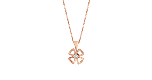[✨Rose💎] COLLIER FIOREVER CENTRE DIAMANT