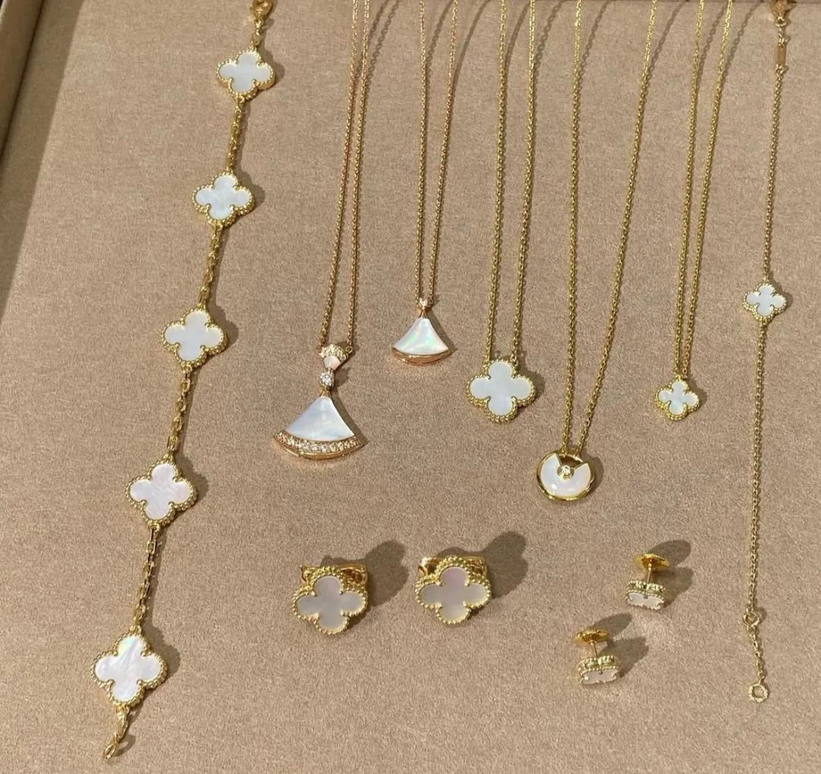 [✨ROSE💎] WHITE MOTHER OF PEARL COMPLETE SET