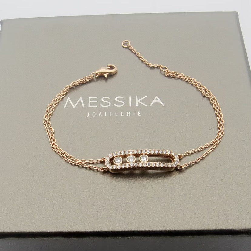[✨Rose💎] Move Classique pav茅 bracelet