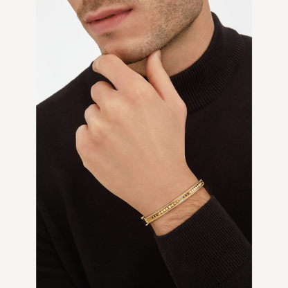 [✨Rose💎]BRACELET ZÉRO 1 SPIRALE ET PAVÉ DIAMANTS EN OR