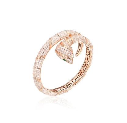 [✨Rose💎]HAUTE COUTURE GOLD SERPENTI BRACELET