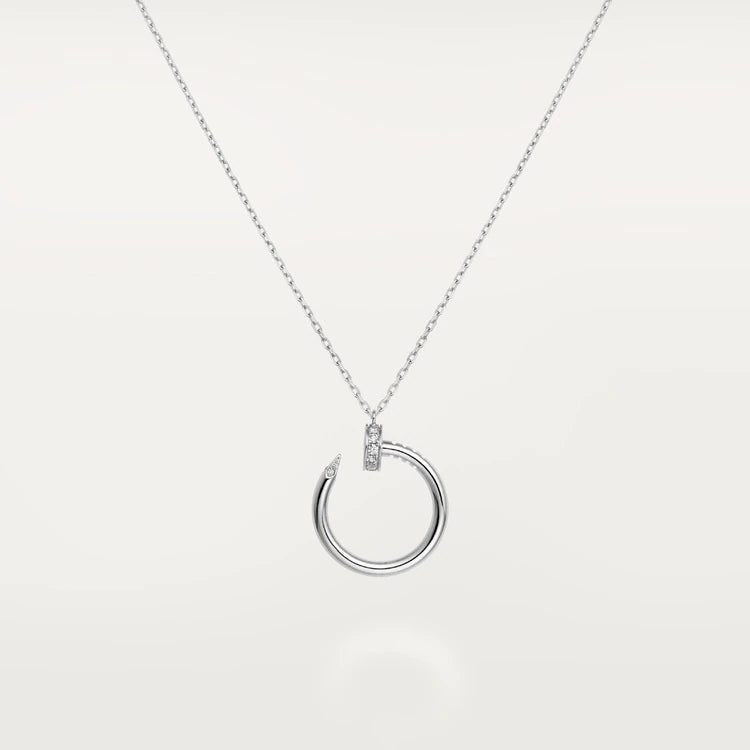 [✨Rose💎]COLLIER JUSTE ARGENT 