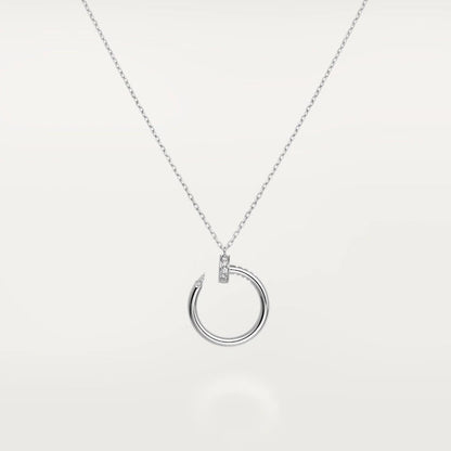 [✨Rose💎]COLLIER JUSTE ARGENT 