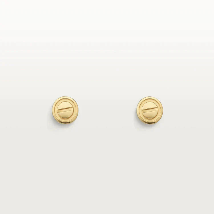 [✨Rose💎]BOUCLES D'OREILLES AMOUR OR 10MM