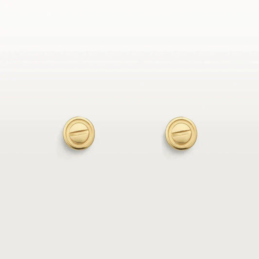 [✨Rose💎]BOUCLES D'OREILLES AMOUR OR 10MM