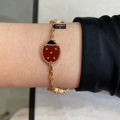 [✨Rose💎]BRACELET PRINTEMPS CHANCEUX À 5 MOTIFS