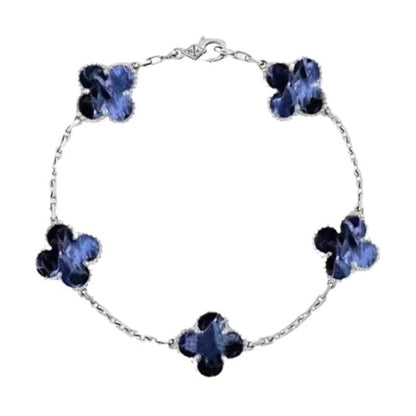 [✨Rose💎]CLOVER 5 MOTIF PIETERSITE BRACELET COLLECTION