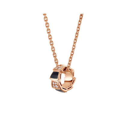 [✨Rose💎]COLLIER DIAMANT SERPENTI PÉDANT