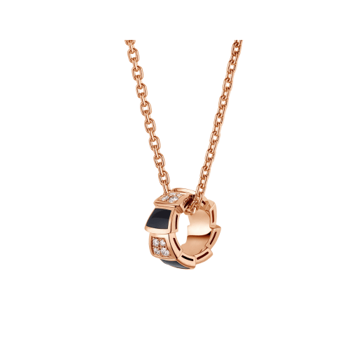 [✨Rose💎]COLLIER DIAMANT SERPENTI PÉDANT