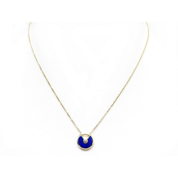 [✨Rose💎] COLLIER AMULETTE EN AGATE OR ROSE