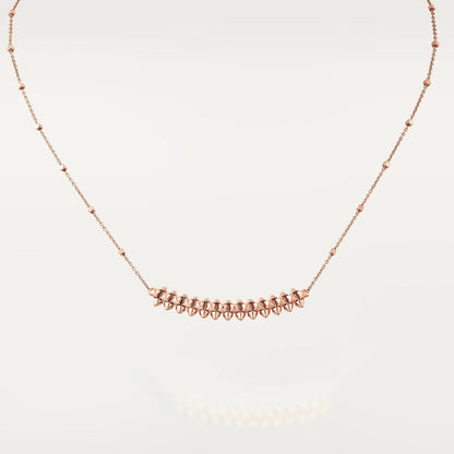 [✨Rose💎] COLLIER CLASH EN OR ROSE 