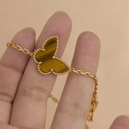 [✨Rose💎]BRACELET EN OR À 5 MOTIFS LUCKY SPRING 