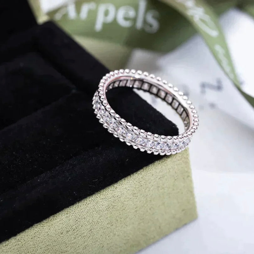 [✨ローズ💎]PERLEE ダイヤモンド シルバーリング