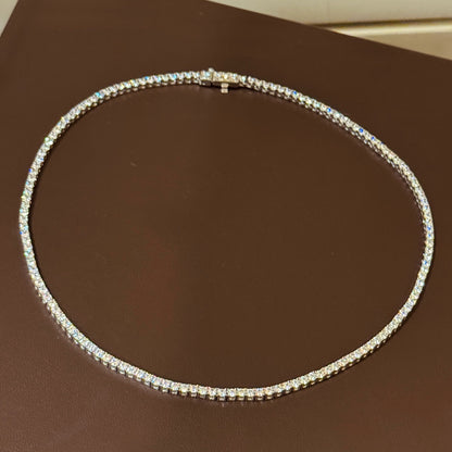 [✨Rose💎]TENNIS FULL CRYSTAL NECKLACE