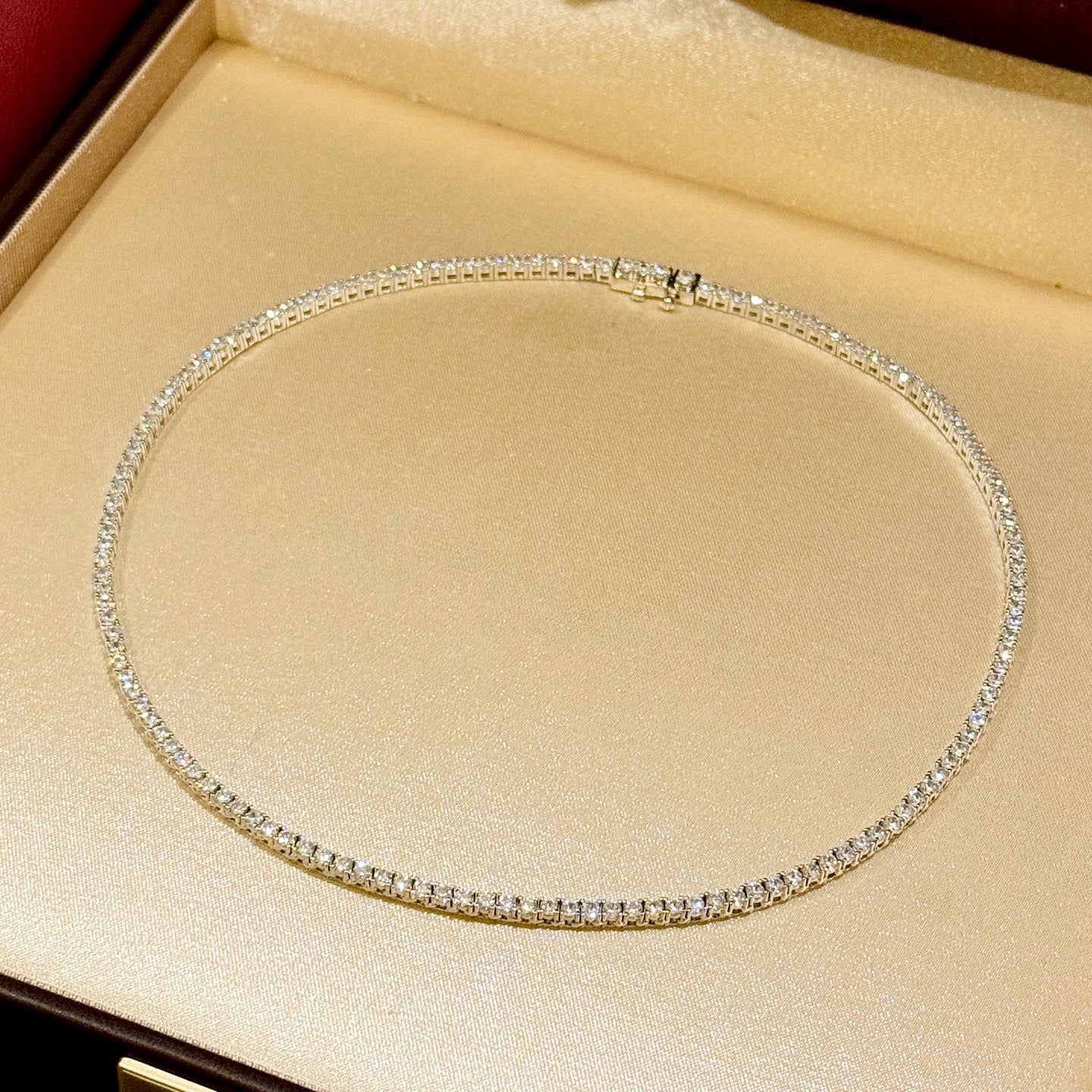 [✨Rose💎]TENNIS FULL CRYSTAL NECKLACE