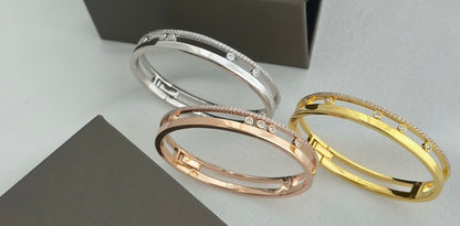 [✨ROSE💎] MS HALF DIAMOND BRACELET