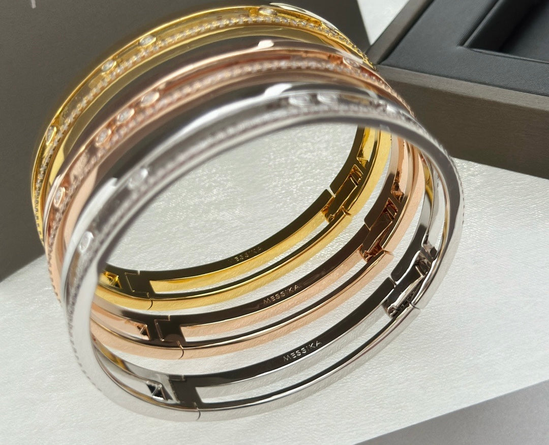 [✨ROSE💎] MS HALF DIAMOND BRACELET