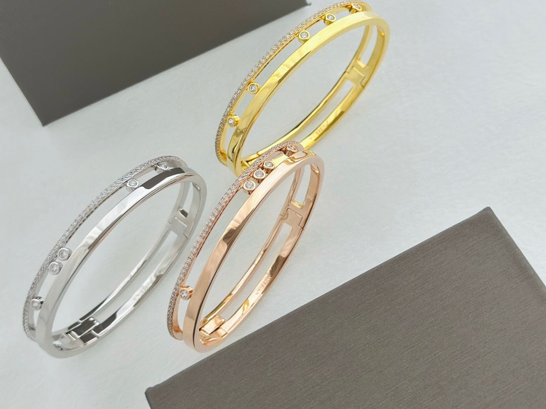 [✨ROSE💎] MS HALF DIAMOND BRACELET