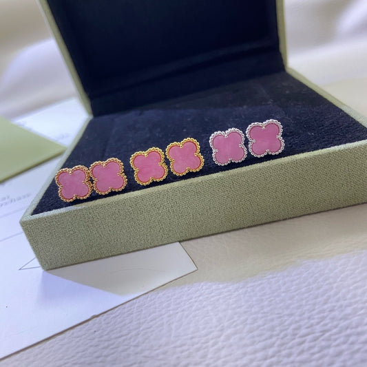 [✨Rose💎]2025 NEW PINK MOTHER-OF-PEARL STUD EARRINGS