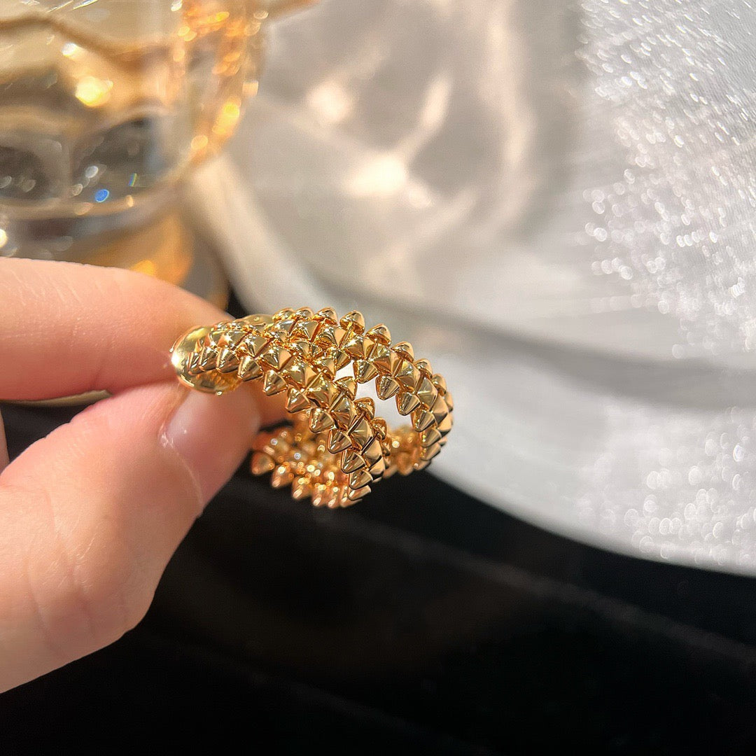 [✨Rose💎]CLASH PETITES BOUCLES D'OREILLES CRÉOLES