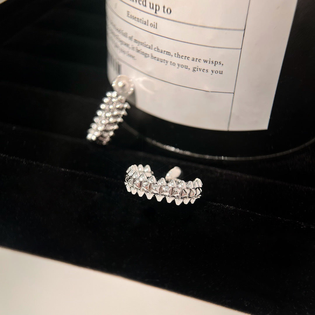 [✨Rose💎]CLASH PETITES BOUCLES D'OREILLES CRÉOLES