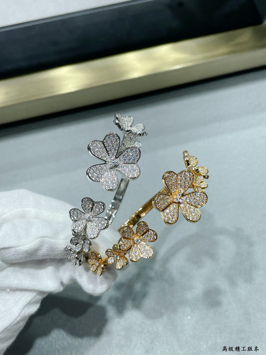 [✨Rose💎]BRACELET PERLEE DIAMANTS 1 RANG 