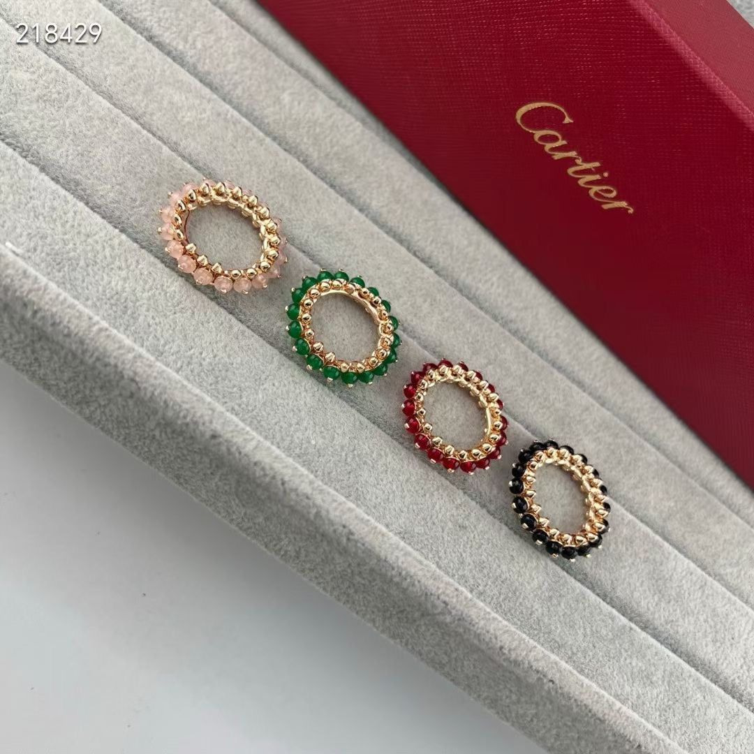 [✨Rose💎]CLASH PETITES BOUCLES D'OREILLES CRÉOLES