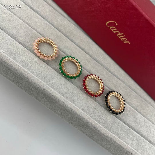 [✨Rose💎]CLASH PETITES BOUCLES D'OREILLES CRÉOLES