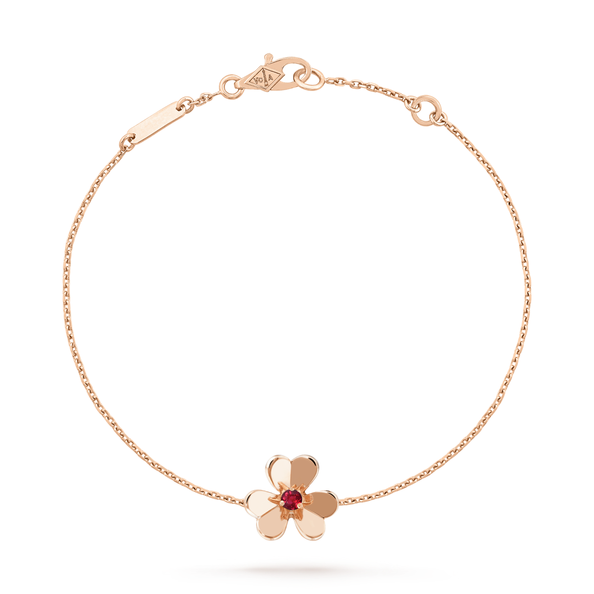 [✨Rose💎]BRACELET FRIVOLE EN MALACHITE ROSE À FLEURS D'OR