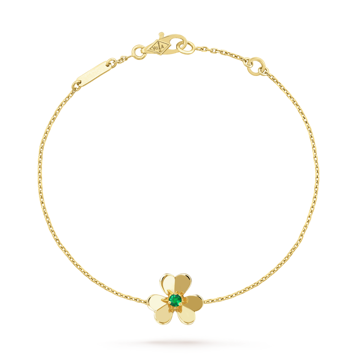 [✨Rose💎]BRACELET FRIVOLE EN MALACHITE ROSE À FLEURS D'OR