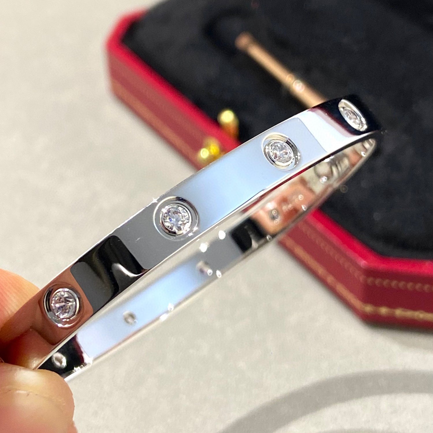 ✨ローズ💎]ラブブレスレット 6.1mm 10ダイヤモンド – Roses Jewellery