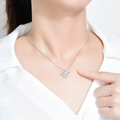 [✨Rose💎] COLLIER BOUCLE MOTIF COMPLET DIAMANT 16MM PLUSIEURS COULEURS