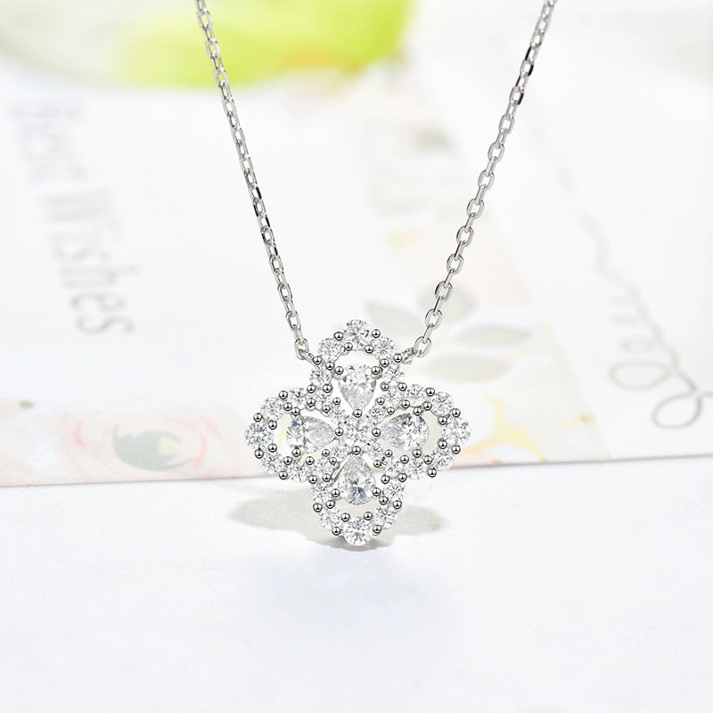 [✨Rose💎] COLLIER BOUCLE MOTIF COMPLET DIAMANT 16MM PLUSIEURS COULEURS