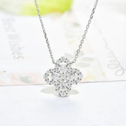 [✨Rose💎] COLLIER BOUCLE MOTIF COMPLET DIAMANT 16MM PLUSIEURS COULEURS