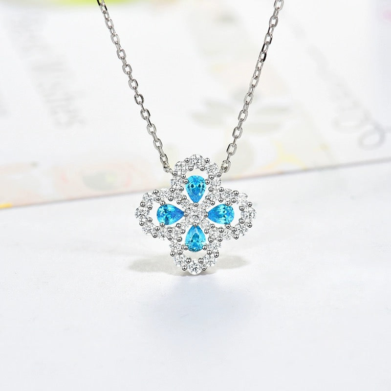 [✨Rose💎] COLLIER BOUCLE MOTIF COMPLET DIAMANT 16MM PLUSIEURS COULEURS