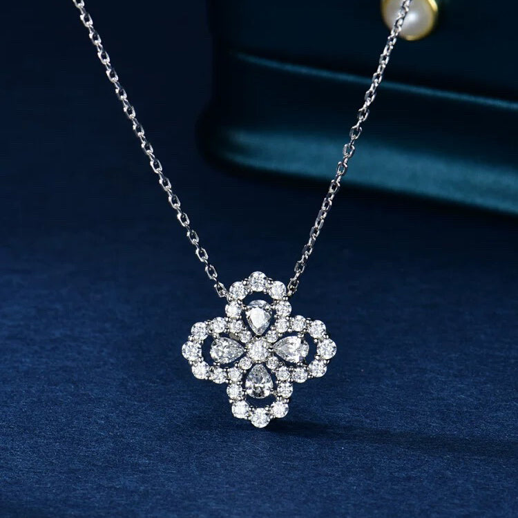 [✨Rose💎] COLLIER BOUCLE MOTIF COMPLET DIAMANT 16MM PLUSIEURS COULEURS