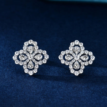 [✨Rose💎] BOUCLES D'OREILLES BOUCLES D'OREILLES MOTIF COMPLET DIAMANT 16MM