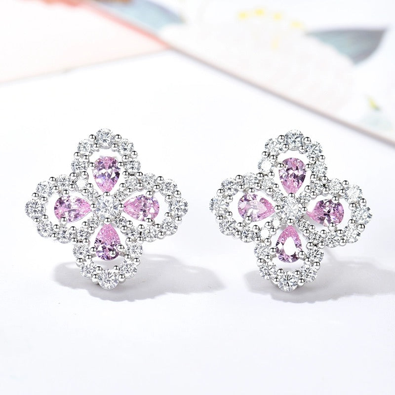 [✨Rose💎] BOUCLES D'OREILLES BOUCLES D'OREILLES MOTIF COMPLET DIAMANT 16MM