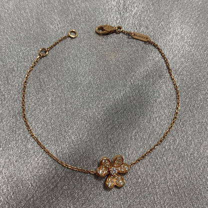 [✨Rose💎]BRACELET FRIVOLE EN OR ET DIAMANTS