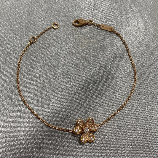 [✨Rose💎]BRACELET FRIVOLE EN OR ET DIAMANTS